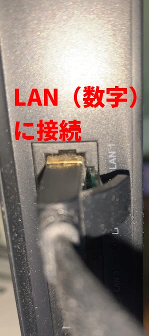 LANに接続